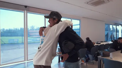 Boca mostró detalles de cómo fue el encuentro entre Cavani y Benedetto: ¿Qué se dijeron?