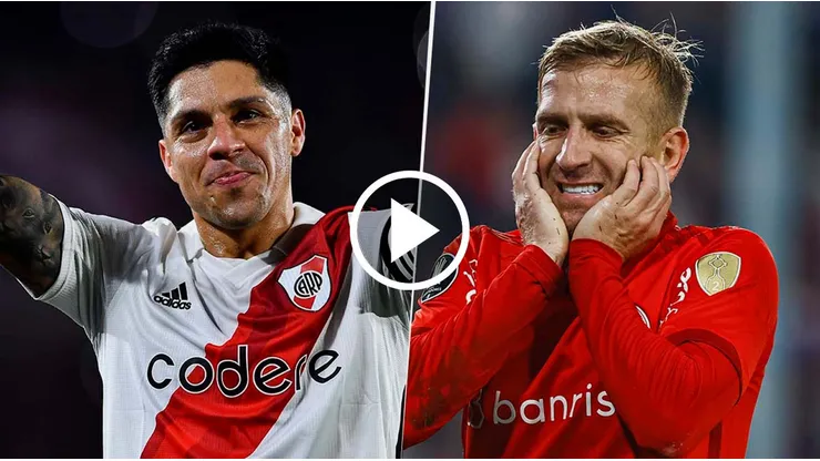 River vs. Internacional por la Copa Libertadores.