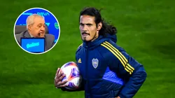 Los insólitos y reiterados errores de Ameal durante la presentación de Cavani en Boca