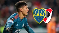 ¿Otro hincha de River? Los viejos posteos de Bullaude, hoy titular en Boca