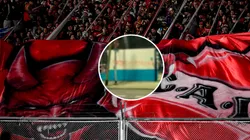 "Tres aerosoles y una máscara": detuvieron a hinchas de Independiente por vandalizar la cancha de Racing