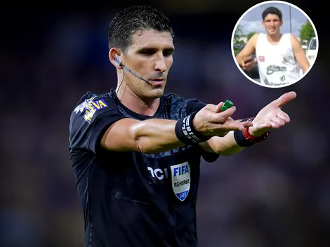 Es viral: a 2 días del Superclásico, apareció una foto de Merlos con ropa de River