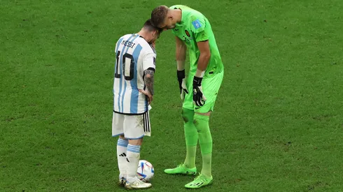Andries Noppert reveló qué le dijo a Messi antes de su penal y lo que le respondió el argentino