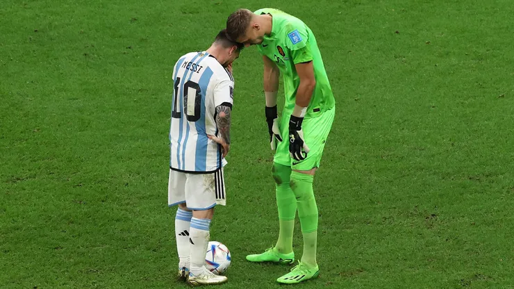 Andries Noppert reveló qué le dijo a Messi antes de su penal y lo que le respondió el argentino