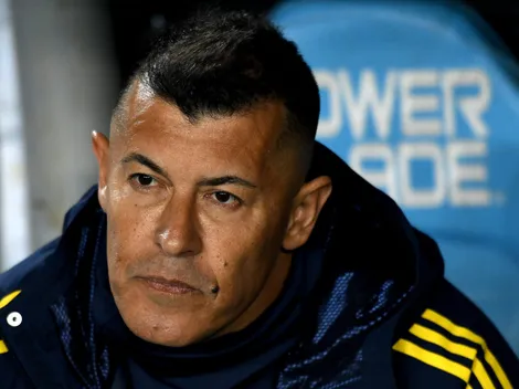 Almirón reveló el motivo de la salida de Marcos Rojo en Boca vs Palmeiras