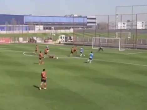 VIDEO | Golazo del Diablito Echeverri con la Selección Argentina Sub-17