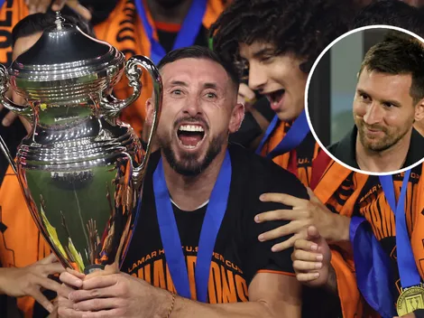 Héctor Herrera reconoció que con Messi en Inter hubiese sido más difícil para el Dynamo coronarse