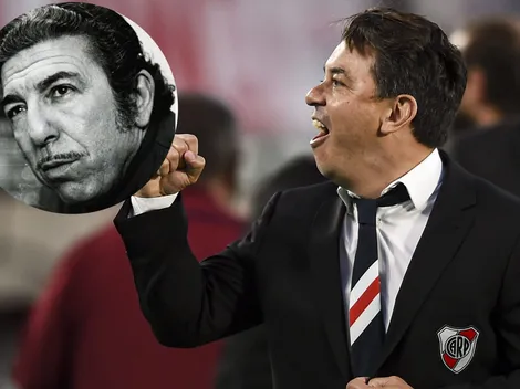 El día que Gallardo se vistió de Labruna: por qué lo hizo, la corbata y el hito del ídolo