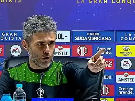 "¿Me preguntaste vos?": el tremendo enojo de Vaccari tras la derrota de Defensa y Justicia