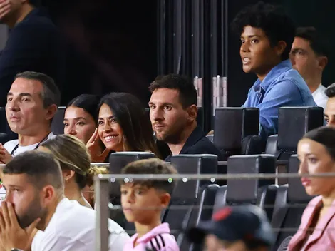 Imperdible: la reacción de Messi tras el gol de Dynamo Houston ante Inter Miami