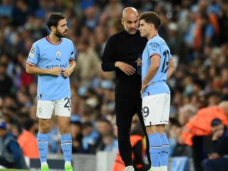 Guardiola sacó a Julián Álvarez y todo Twitter explotó de bronca