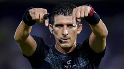 Andrés Merlos fue el árbitro de la goleada de River sobre Riestra