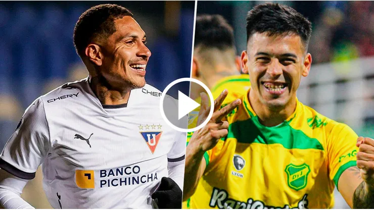 LDU vs. Defensa por la Copa Sudamericana.