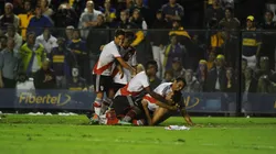 Funes Mori y Lanzini marcaron en 2014.