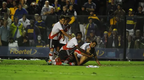 Funes Mori y Lanzini marcaron en 2014.