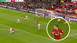 VIDEO | El primer gol de Garnacho en la temporada