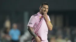 Por su lesión, Messi quedó afuera del banco de Inter Miami ante New York City FC