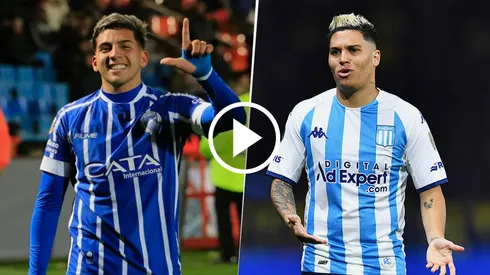 Godoy Cruz vs. Racing por la Copa de la Liga.