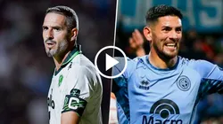 Sarmiento vs. Belgrano por la Copa de la Liga.