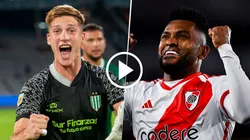 Banfield vs. River por la Copa de la Liga.