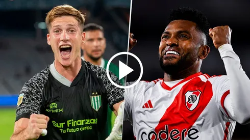 Banfield vs. River por la Copa de la Liga.