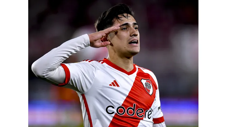 ¿Titular o suplente? los números de Solari en River que hacen dudar a Demichelis