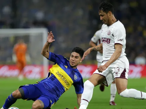 En la previa del duelo contra Palmeiras, Boca empató con Lanús en La Bombonera