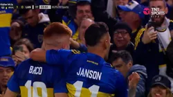 Janson abrió el marcador en Boca vs Lanús, a días del primer cruce ante Palmeiras