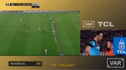 Audio VAR: así anularon el gol de Paulo Díaz