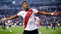 Salomón Rondón alternó titularidades y suplencias durante su primer año en River. (Getty)
