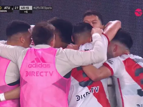 VIDEO | Salomón Rondón metió un frentazo letal e hizo delirar a todos los hinchas de River
