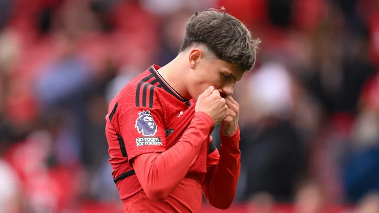 Alejandro Garnacho, otra vez será suplente en Manchester United