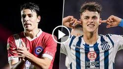 Argentinos vs. Talleres por la Copa LPF.