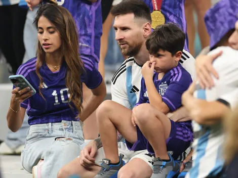 La tierna foto que Antonela compartió de Messi tras el Día de los Enamorados