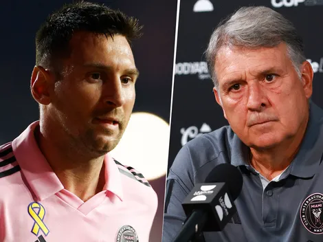 Inter Miami en vilo: el Tata Martino habló la lesión de Messi