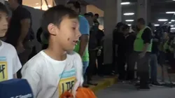 Una actitud para el aplauso del arquero de Boca.