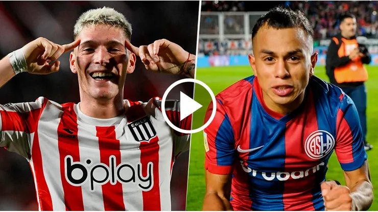 Estudiantes vs. San Lorenzo por la Copa de la Liga.
