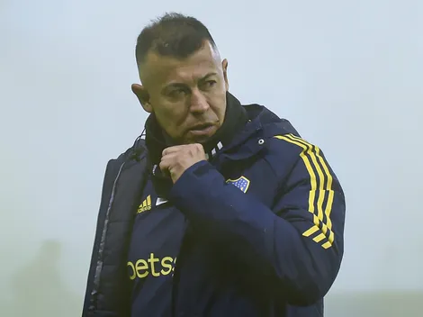 Almirón sorprendió en la práctica de Boca a tres días del duelo ante Palmeiras