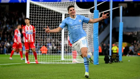 Julián Álvarez, dueño de un presente estupendo.