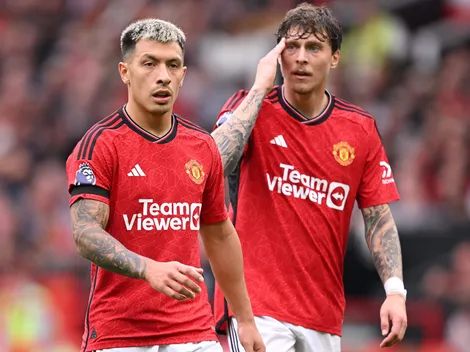 La pelea de Lisandro Martínez dentro del vestuario de Manchester United