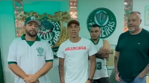 El jugador de Palmeiras que pidió perdón junto a la barra