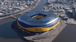 El proyecto de la nueva Bombonera.