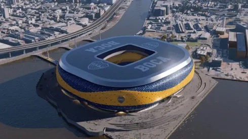 El proyecto de la nueva Bombonera.