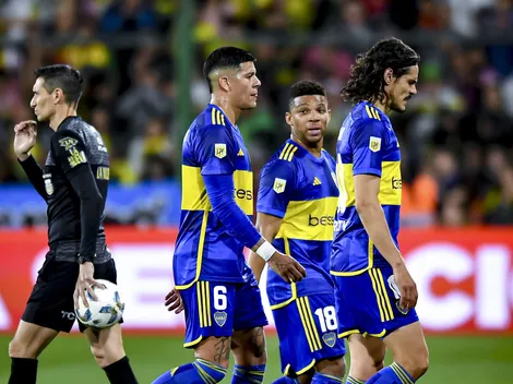 Los hinchas de Boca cuestionaron a Figal por su actuación ante Defensa