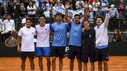 La delegación Argentina en la Copa Davis 2022