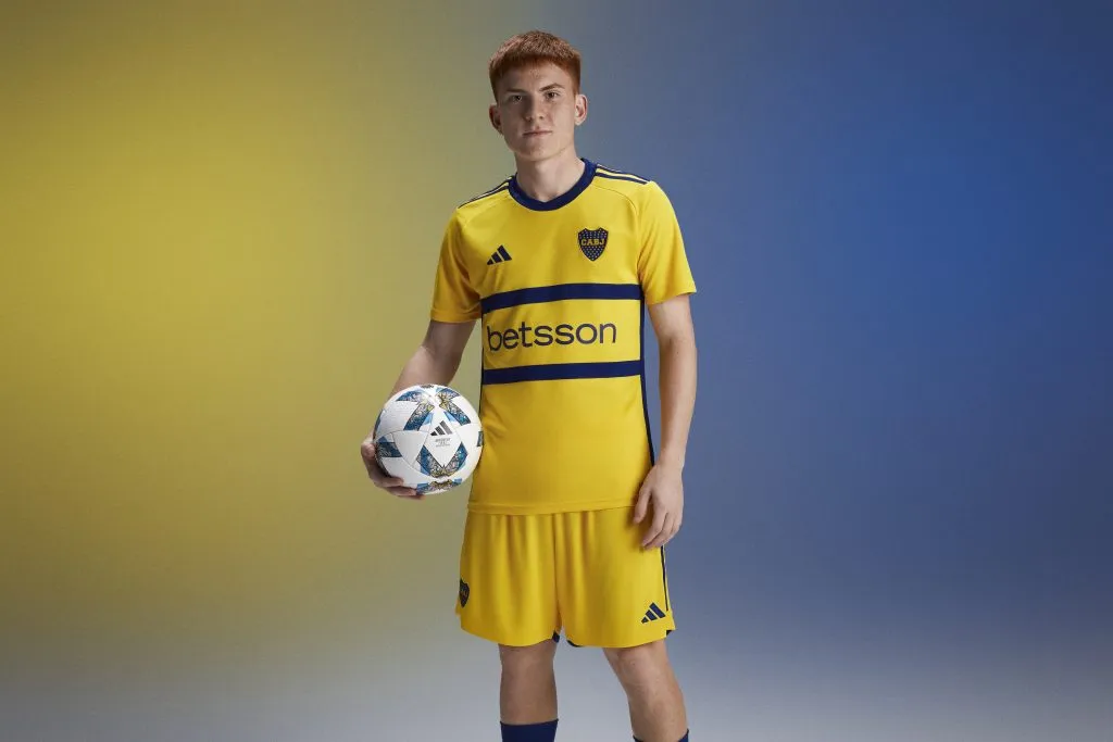 Barco con la nueva alternativa de Boca. (Foto: Adidas)