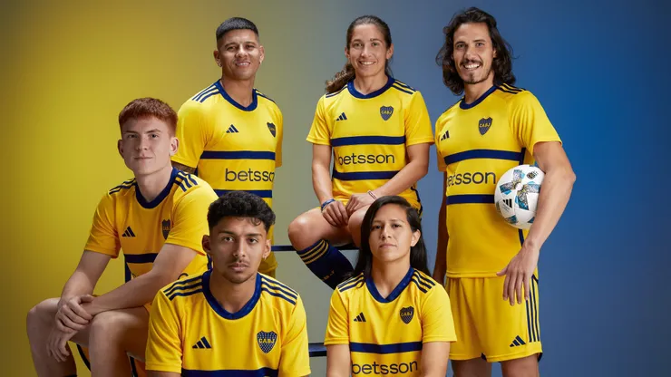 Boca presentó su nueva camiseta alternativa