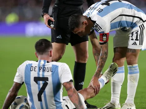 Atlético Madrid confirmó la lesión de Rodrigo De Paul