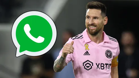 No usa stickers ni manda audios: así usa Messi Whatsapp