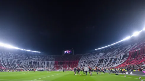 Las obras siguen avanzando en el Estadio Monumental.